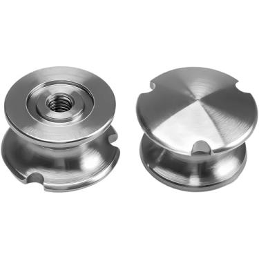 Imagem de KPALAG 2 peças de porcas de rede de carga do painel traseiro do porta-malas de aço inoxidável compatíveis com Ford Mustang Fusion Lincoln MKZ Substituição: W716357-S900