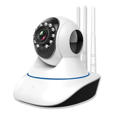 Imagem de Babá Eletrônica Câmera Ip Wifi Visão Noturna S/fio 3 Antenas - BABY CAM
