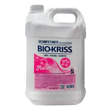 Imagem de Desinfetante Perfumado Floral Bio-kriss 5 Litros - Biokriss