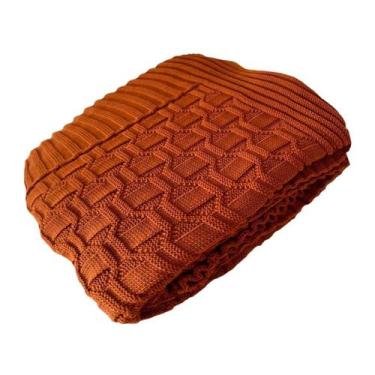 Imagem de Manta Peseira de Tricot 90x180 Cm - Diamond - Belchior