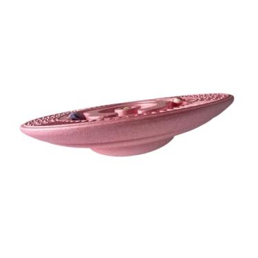 Imagem de Baoblaze Prancha de Equilíbrio Infantil para Treinamento de Core, Brinquedo Sensorial para Exercícios Corporais Completos, Coordenação em Ambientes, Rosa