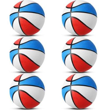 Imagem de Mini Rubber Basketball Vinsot Operation Christmas, 7 polegadas, pacote