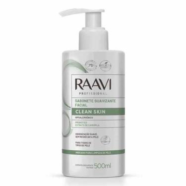 Imagem de Sabonete Suavizante Facial Clean Skin 500ml - Raavi - Raavi Dermocosmé