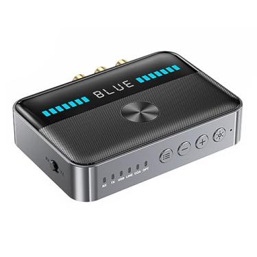 Imagem de Receptor Bluetooth 5.3 Bluetooth Áudio NFC Transmissor Receptor Sem Fio Adaptador para Carro Estéreo A
