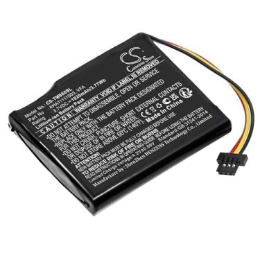 Imagem de MAUSOCELA Bateria de substituição GPS de 1020 mAh, compatível com 4EN6.001.02, 4EN62, 4EN62. 4EN6.001.02, Start 60, Start 60 EU, Start 60 M, VIA 1605