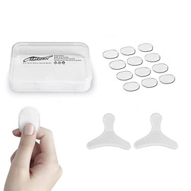 Imagem de Gel de tambor, 12 peças redondas e 2 amortecedores de tambor triangulares transparentes para tarola, silenciadores de silicone, silenciadores, almofadas de gel de amortecimento de silenciador