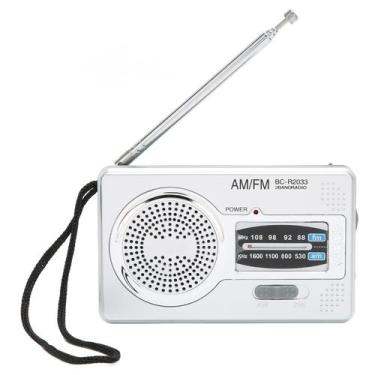 Imagem de Rádio portátil Aqur2020 Aqur2020 AM/FM Pocket Silver Grey