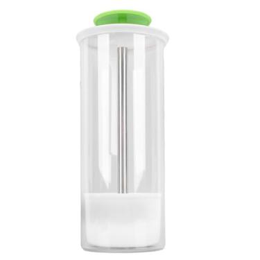 Imagem de GLOGLOW Vagem de Proteção de Ervas, Protetor de Vegetais Com Corpo de Vidro Com Fundo Antiderrapante para Coentro Fresco e Armazenamento de Aspargos para Uso na Cozinha