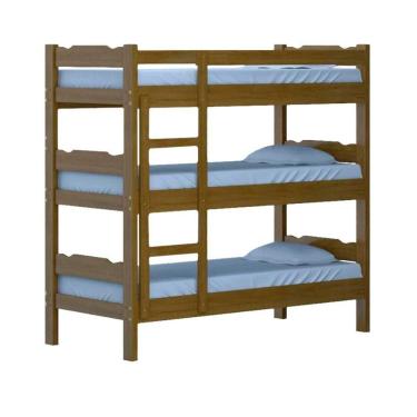 Imagem de Treliche Em Madeira Maciça Reforçada Nogueira Shop Jm