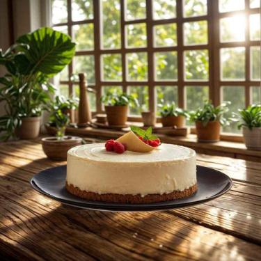 Imagem de Jogo de Pratos de Vidro Preto Raso Opanile Redondo 2 Pcs para Bolo/ Pi