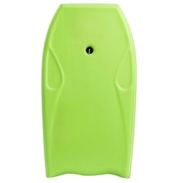Imagem de Prancha de Surf, Prancha Bodyboard Semi e Fundo Rigido, 100cmx Largura 53cm X Espessura 6,7 Cm(Verde,Leash Punho All Stick)