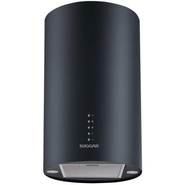 Imagem de Coifa De Ilha Suggar Quartzo 35cm Preta TP3522PT 220V