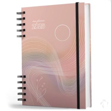 Imagem de NISTI PRINT, Planner Visão Semanal e Mensal Capa Dura Coleção Cute Lines