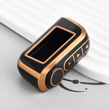 Imagem de Capa para chave de carro Starline B9 B91 B6 B61 A91 A61 V7 versão bidirecional russa LCD para chave de carro acessórios de TPU macio protetor de chave