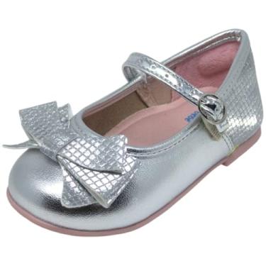 Imagem de Sapatilha Infantil Feminina Boneca Prata Molekinha 2106.1043