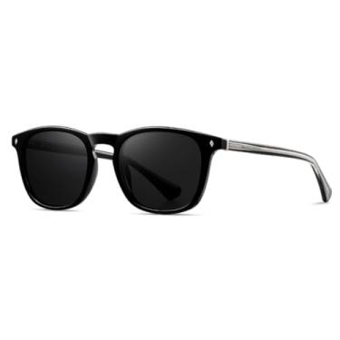Imagem de VFDHN Óculos de Sol Retro Feminino TR90 Polarizado para Homens Acetato Outdoor UV400(1)