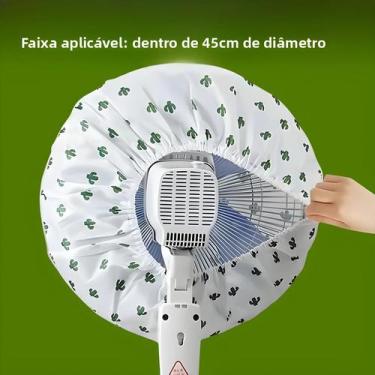 Imagem de Capa Protetora Para Ventilador Elétrico De Pé, Capa De Poeira Para Arm