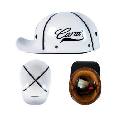 Imagem de Capacete Retro Para Motocicleta Masculino Certificado DOT, Capacete De