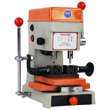 Imagem de Máquina Copiadora de Chaves Pantográfica, 220V 60Hz, 180W, NPC2, 10.96 kg, com Fresas e Guias Duplas