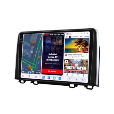 Imagem de JOYING Rádio automotivo para Honda CRV 2017-2021, tela sensível ao toque QLED 2K de 10,4 polegadas, Android 13, estéreo, 12 GB + 256 GB, Plug and Play com CarPlay e Android Auto, navegação GPS