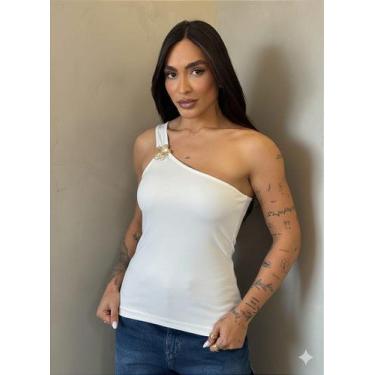 Imagem de Blusa Feminina Elegante Maria Flor em Poliamida - Estilo e Conforto, G