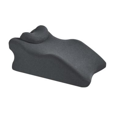 Imagem de YSOGTDE Almofada de cunha de espuma viscoelástica para dormir, ler e apoiar as costas, travesseiro de bumbum de intimidade, travesseiro ergonômico para refluxo ácido, alívio de dor nas costas e