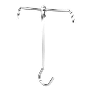 Imagem de Gancho Para Fritar Peru | Suporte Em Aço Inoxidável,Grelha Para Fritadeira De Peru,Para Cozinha, Restaurante, Ao Ar Livre, Forno, Culinária, Aves, Fritura E Cozinhar Carne