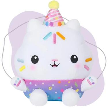 Imagem de Pelucia Gabby's Dollhouse Gato Cakey Com Som E Luz 26cm Sunny