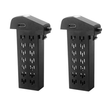 Imagem de Fytoo Bateria Lipo 2PCS 3,7V 1500mah para S20 S29 A4 PL-515 Quadricóptero Aéreo Dobrável RC Drone Bateria Preta