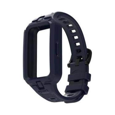 Imagem de Pulseira De Silicone Respirável Para Huawei Band 10 9 8 7 6 Substituiç
