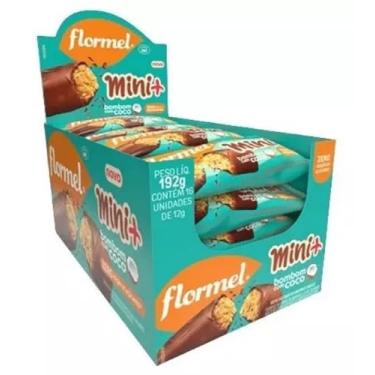 Imagem de Bombom Chocolate Com Coco Mini Zero Flormel - 16 Unidades