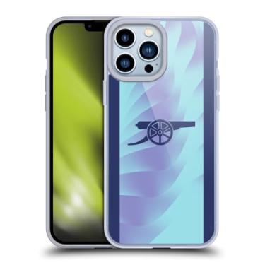Imagem de Head Case Designs Capa de gel macio oficialmente licenciada Arsenal FC Third 2024/25 compatível com Apple iPhone 13 Pro Max