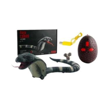 Imagem de Brinquedo De Cobra RC Realista Com Receptor Infravermelho Elétrico, Co
