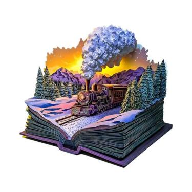 Imagem de Quebra-Cabeça De Trem a Vapor Em Forma De Animal, Jogo Desafiador De M