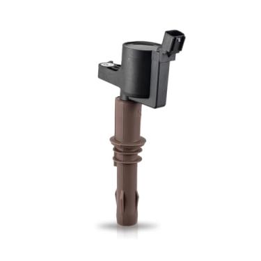 Imagem de Bobina de ignição de bota marrom ENA compatível com Ford Expedition 2008-2019 F-150 F-450 F-550 F53 Lincoln Navigator 4.6L 5.4L 6.8L C1659 DG-521