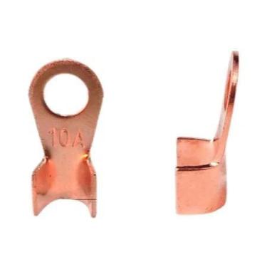 Imagem de Conector Terminal De Fio De Cobre Vermelho Sem Isolamento OT 5A-250A T