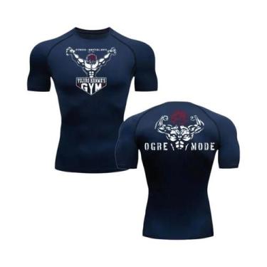 Imagem de Camiseta De Fitness Masculina Anime Baki Hanma Para Academia MMA Boxe 