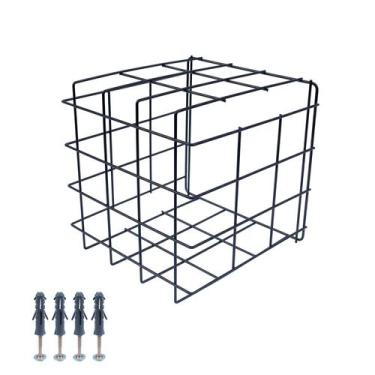 Imagem de Grade De Proteção Tipo Gaiola Quadrada Para Câmera De Segurança Reforç