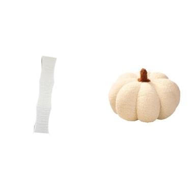 Imagem de Whtkoph Abajur de Chão em Formato de Abóbora, Almofada Decorativa para Sofá de Sala de Estar, Capa para Luminária de Chão de Halloween.