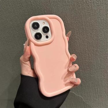 Imagem de Capa protetora para iPhone 11, 12, 13, 14, 15, 16 Pro Max, 7, 8 Plus, X, XR, XS, SE, à prova de choque, rosa, para iPhone 15 Plus