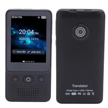 Imagem de EBTOOLS Dispositivo Tradutor de Idiomas, Tradutor de Voz Inteligente Portátil Com Tradução Em Tempo Real de 138 Idiomas, Tela Sensível Ao Toque de 2,8 Polegadas, Microfone Com