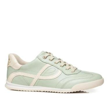 Imagem de Tênis Pegada Feminino em Couro Pistache 212804-09-Feminino