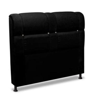Imagem de Cabeceira de Casal King 195cm Para Cama Box Colombia Suede Animale Pre