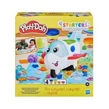 Imagem de Play Doh Starters Kit Inicial Avião Explorador - Hasbro F8804