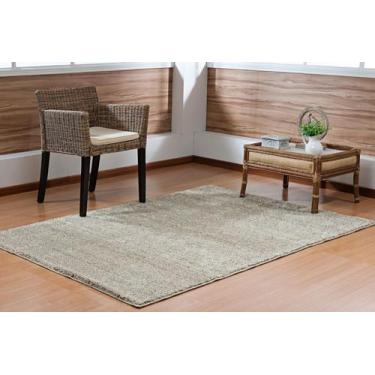 Imagem de Tapete 200x250 luxo oasis toque macio 100% antiderrapante pousada sala