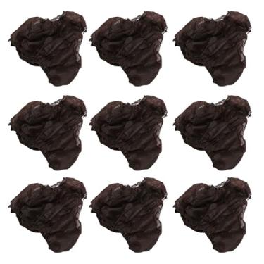 Imagem de Dioche 50 Peças Roupa íntima Feminina Descartável, Não Tecido, Respirável, Confortável, Embalada Individualmente, Calcinha Higiênica para Spa, Sauna, Viagens (Marrom)