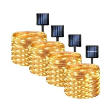 Imagem de Luzes De Fada LED À Prova d'Água Com Energia Solar Para Exterior, 7M 1