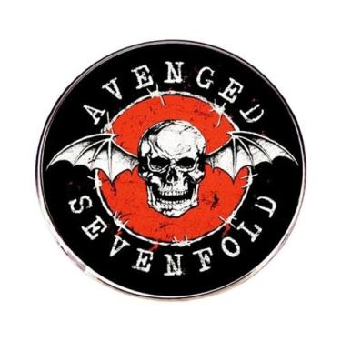 Imagem de Broche De Metal Da Banda De Rock Avenged Sevenfold, Pin De Música, Ace