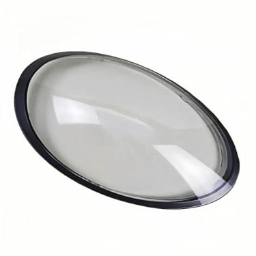 Imagem de Abajur dianteiro compatível com porsche targa/carrera 911 991 2013-2018 farol do carro capa transparente escudo faróis lente(Dark gray right)