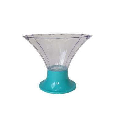Imagem de Taça Diamante 2,3L C/ Pé Confeiteiro Decoraçao Festa Enfeite - NGB, Az